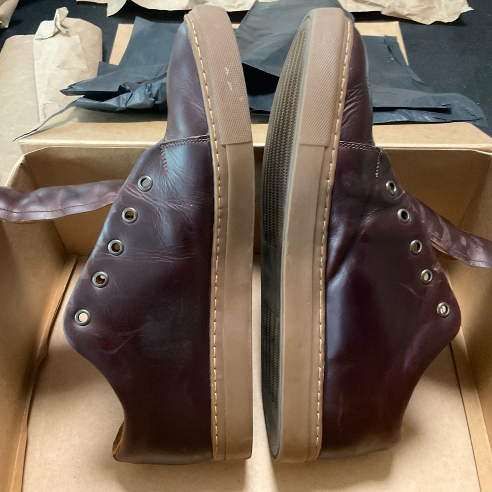 Bakers Brown Leather Sneakers